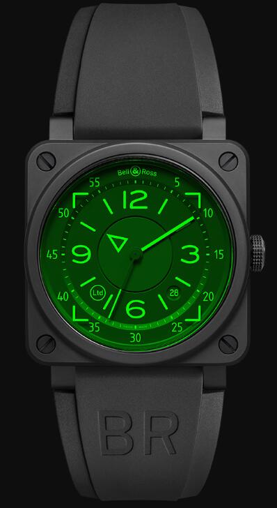 Bell & Ross BR 03-92 HUD BR0392-HUD-CE/SRB Replica Watch